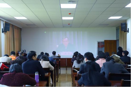 世界杯官网收听收看全省教育系统党史学习教育动员视频会